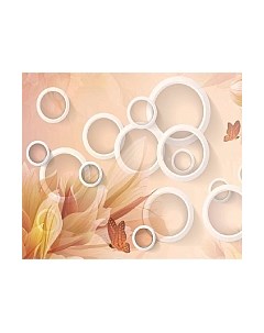 Фотообои листовые Citydecor Цветочная абстракция 3D