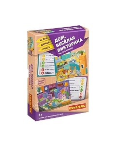 Развивающая игра Bondibon Дом. Веселая викторина / ВВ3916