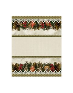 Скатерть JoyArty Новогодний ажур / tcox_37062 Joyarty