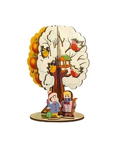 Развивающая игра Нескучные игры Яблоня. Времена года / 8065