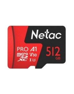 Карта памяти Netac P500 Extreme Pro 512GB (NT02P500PRO-512G-R)