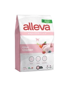 Сухой корм для кошек Alleva Эквилибриум с курицей для котят / P61014