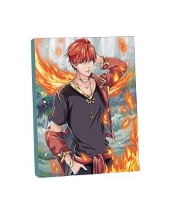 Картина по номерам Огненный красавец / 9472208 Школа талантов