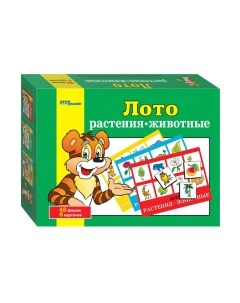 Развивающая игра Растения и животные / 80303 Step puzzle