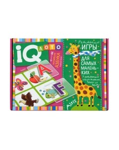 Развивающая игра Айрис-пресс Лото для малышей. English. Азбука