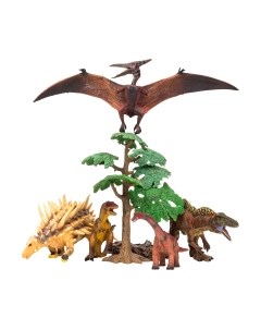 Набор фигурок коллекционных Masai Mara Динозавры и драконы для детей. Мир динозавров / MM206-023 Masai mara