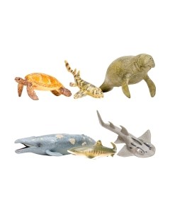 Набор фигурок коллекционных Masai Mara Мир морских животных / ММ203-021 Masai mara