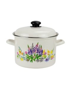 Кастрюля Люпины С-1615АП2/4Жм Лысьвенские эмали