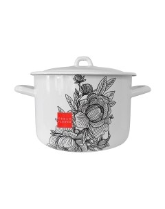 Кастрюля Лысьвенские эмали Urban flower 16141/4Э