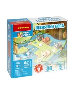 Настольная игра Bondibon Щенячьи бега / ВВ5565