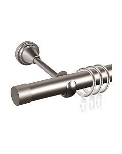 Карниз для штор АС ФОРОС Grace D25Г + заглушка Плоская Ас форос