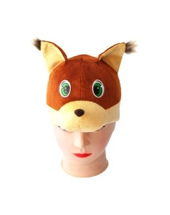 Маска карнавальная Белка / 4015 к-18 Пуговка