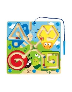 Развивающая игрушка Hape Лабиринт с шариком Жуки / E1709_HP