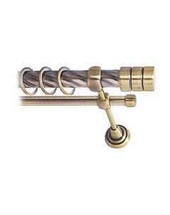 Карниз для штор Lm Decor Цилиндр 088 2р витой 25/16мм Lm decor