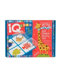 Развивающая игра Айрис-пресс Лото. В синем море. Подбери контур