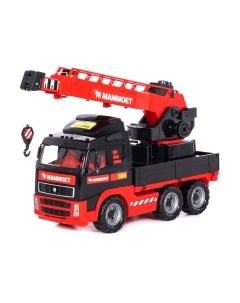 Кран игрушечный Полесье Mammoet с поворотной платформой / 57099