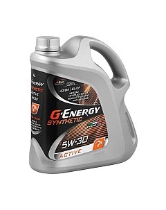 Моторное масло G-Energy Synthetic Active 5W30 / 253142405 G-energy