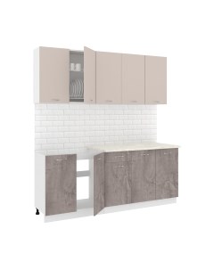 Кухонный гарнитур Кортекс-мебель Корнелия Лира-лайт 2.0м