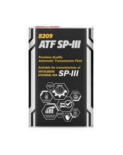 Трансмиссионное масло Mannol OEM ATF SP-III Metal / MN8209-1