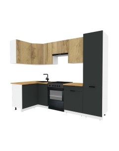 Кухонный гарнитур ВерсоМебель Эко-1 1.2x2.6 левая Версомебель