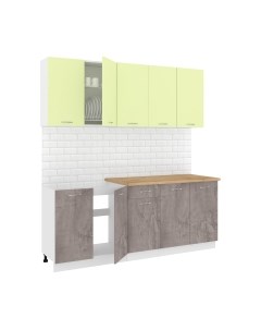 Кухонный гарнитур Кортекс-мебель Корнелия Лира-лайт 2.0м