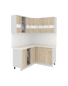 Кухонный гарнитур Кортекс-мебель Корнелия Экстра 1.5x1.4м