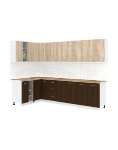 Кухонный гарнитур Кортекс-мебель Корнелия Лира 1.5x2.9