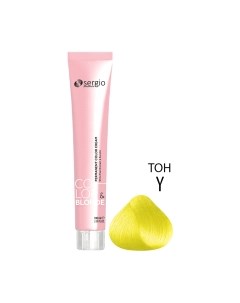 Крем-краска для волос Sergio Professional Color&Blonde Yellow Sergio professional