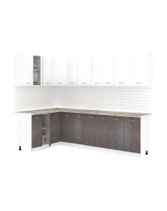 Кухонный гарнитур Кортекс-мебель Корнелия Лира 1.5x2.7