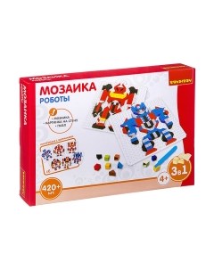 Развивающая игрушка Bondibon Мозаика. Роботы / ВВ3030