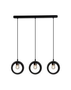 Потолочный светильник Mirastyle MH-1134D/3 BK+CR