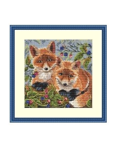 Набор для вышивания Лисички / K-44 Merejka