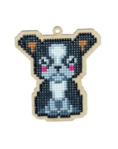 Набор алмазной вышивки Собака Джентльмен / WW133 Wizardi