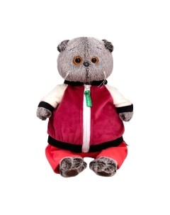 Мягкая игрушка Budi Basa Басик в спортивной курточке и штанах / Ks19-227 Budi basa