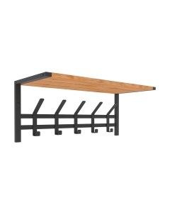 Вешалка для одежды ЗМИ Торонто 21Д с полкой / ВСПТ21Д Zmi