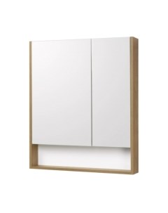 Шкаф с зеркалом для ванной Акватон Сканди 70