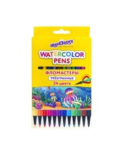 Фломастеры Юнландия Водный Мир / 152183