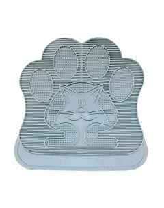 Коврик для кошачьего туалета Duvo Plus Лапка / 100120/DV Duvo plus