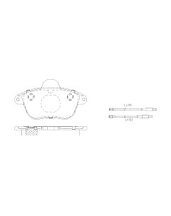 Тормозные колодки Patron PBP742 Патрон