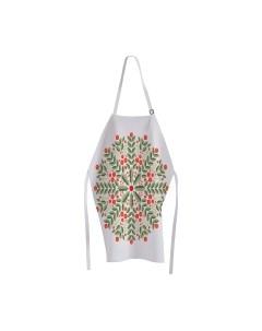 Кухонный фартук JoyArty Снежинка из веток смородины / ap-290613 Joyarty