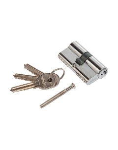 Цилиндровый механизм замка Puerto 60мм К-К Стандартный ключ / INCS 60 AL CP