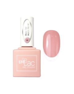 База для гель-лака E.MiLac Base Gel Нюдово-розовый №10 E.mi