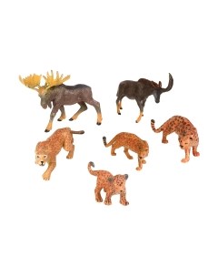 Набор фигурок коллекционных Masai Mara Мир диких животных / MM211-281 Masai mara