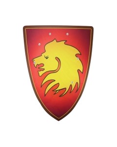 Щит игрушечный Древо Игр Треугольный Голова льва / DI-S04 Древо игр