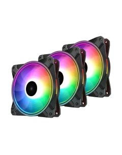 Набор вентиляторов для корпуса Deepcool CF120 Plus (DP-F12-AR-CF120P-3P)