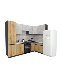 Кухонный гарнитур ВерсоМебель Эко-7 1.4x2.6 правая Версомебель