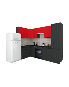 Кухонный гарнитур ВерсоМебель Эко-7 1.4x2.6 левая Версомебель