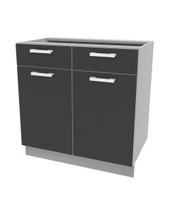 Шкаф-стол кухонный Интерлиния Компо НШ80рш2