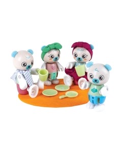 Набор фигурок игровых Hape Семья белых медведей / E3529_HP