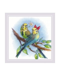 Набор для вышивания Кеша и Стеша / 1956 Риолис